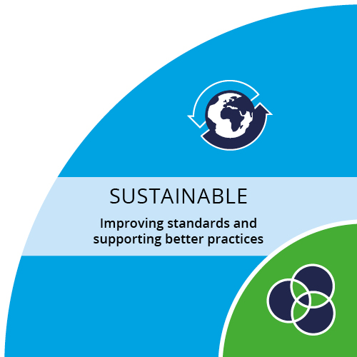 sustainable graphic