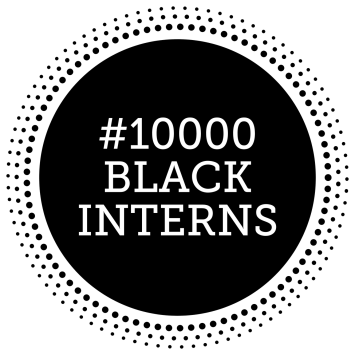 Black interns logo