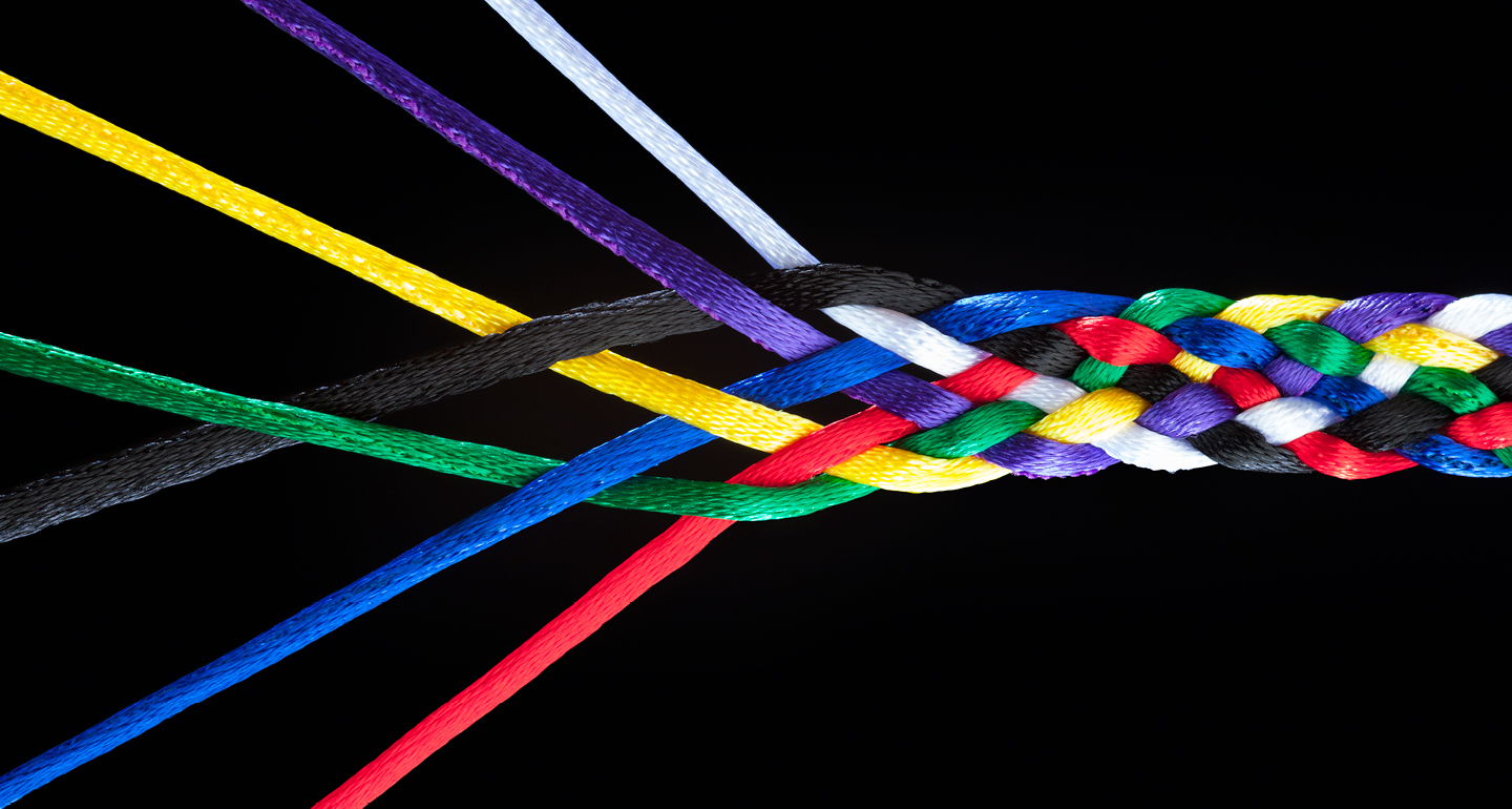 coloured cables