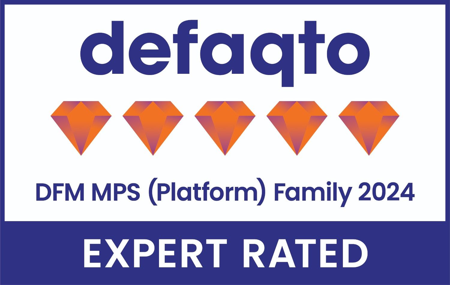 DEFAQTO EXPERT RATED DFM MPS PLATFORM FAMILY 2024