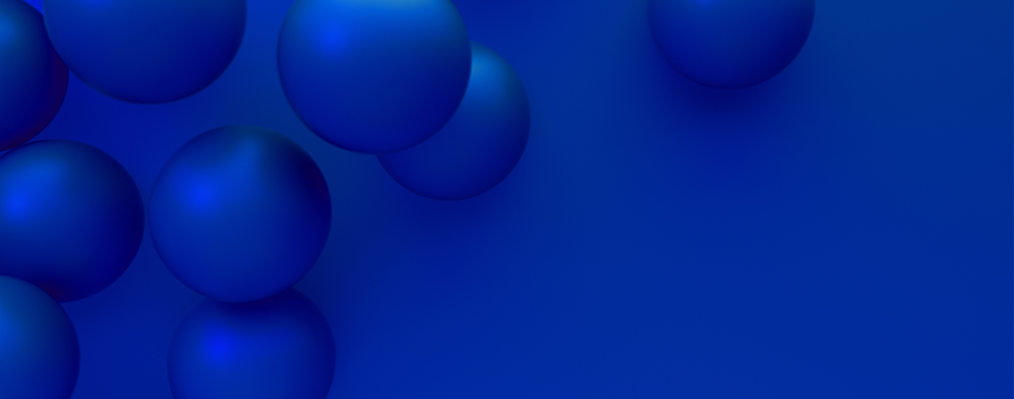 blue spheres